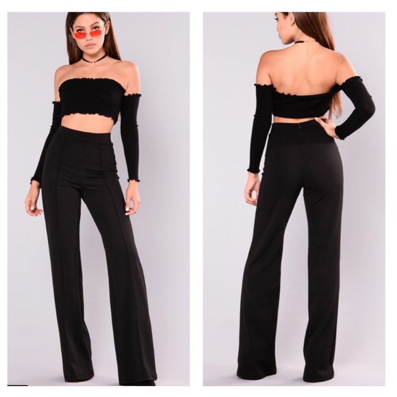victoria high waisted dress pants fashion nova